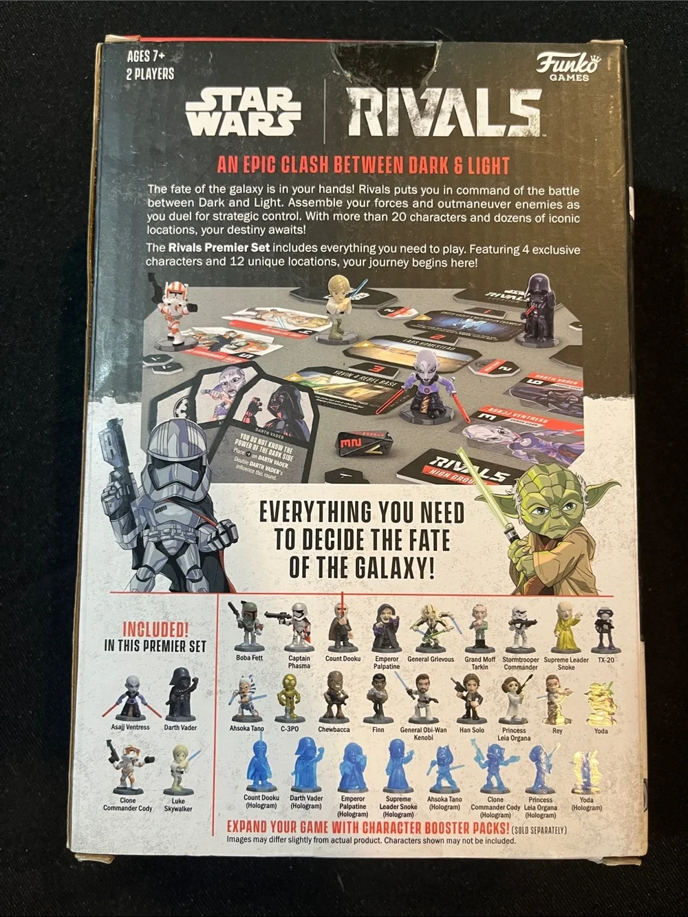 Funko Star Wars Rivals Premier Set - Red, Black, White